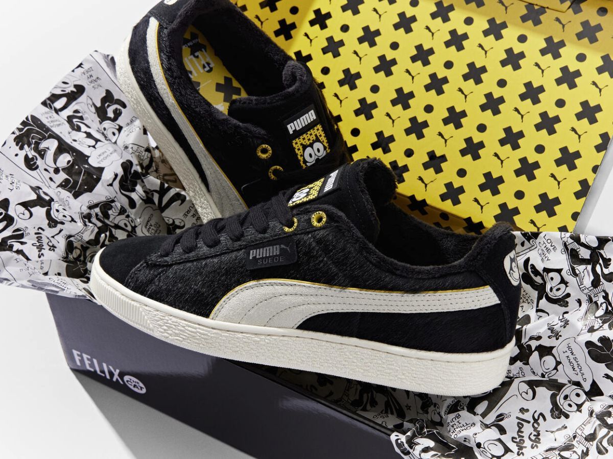 Puma x Felix The Cat collaborative 