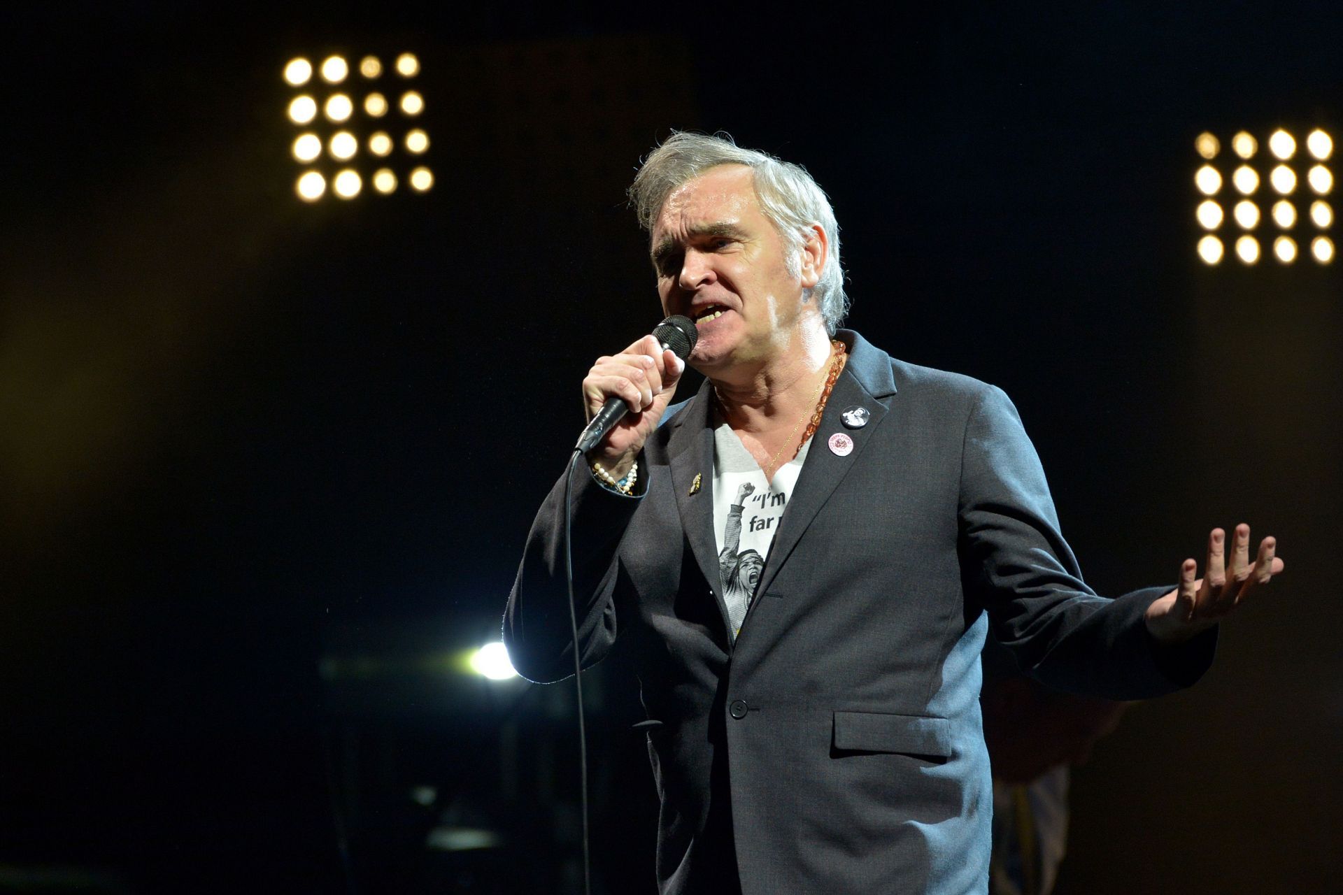 Morrissey Performs At Wembley Arena - Source: Getty