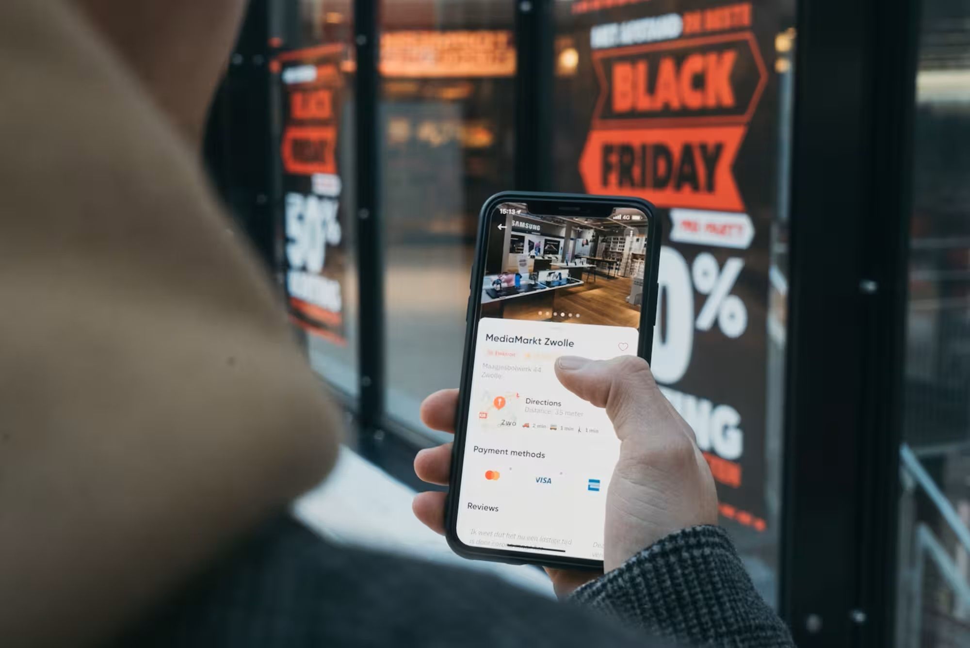 The meaning behind the name &#039;Black Friday.&#039; (Image via Unsplash/ CardMapr.nl)