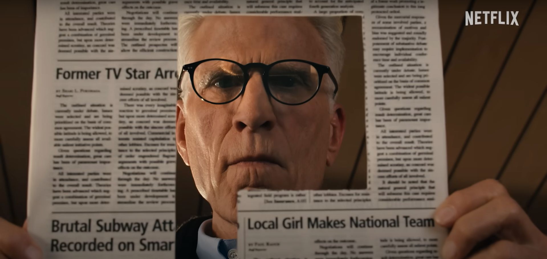 Ted Danson as Charles in A Man on the Inside (Image via Netflix)