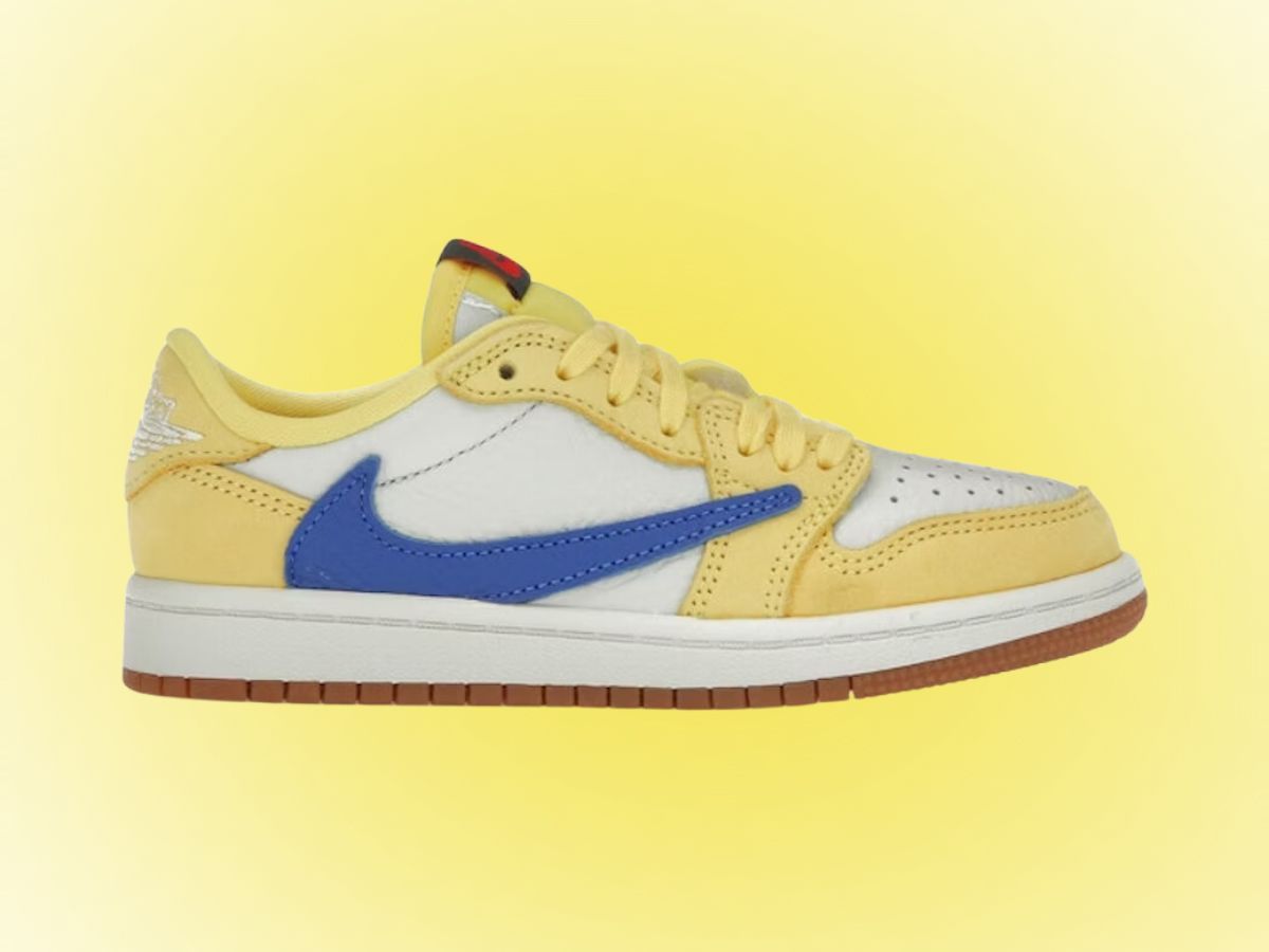 Air Jordan 1 Retro Low OG SP &lsquo;Canary&rsquo; (Image via Novelship)