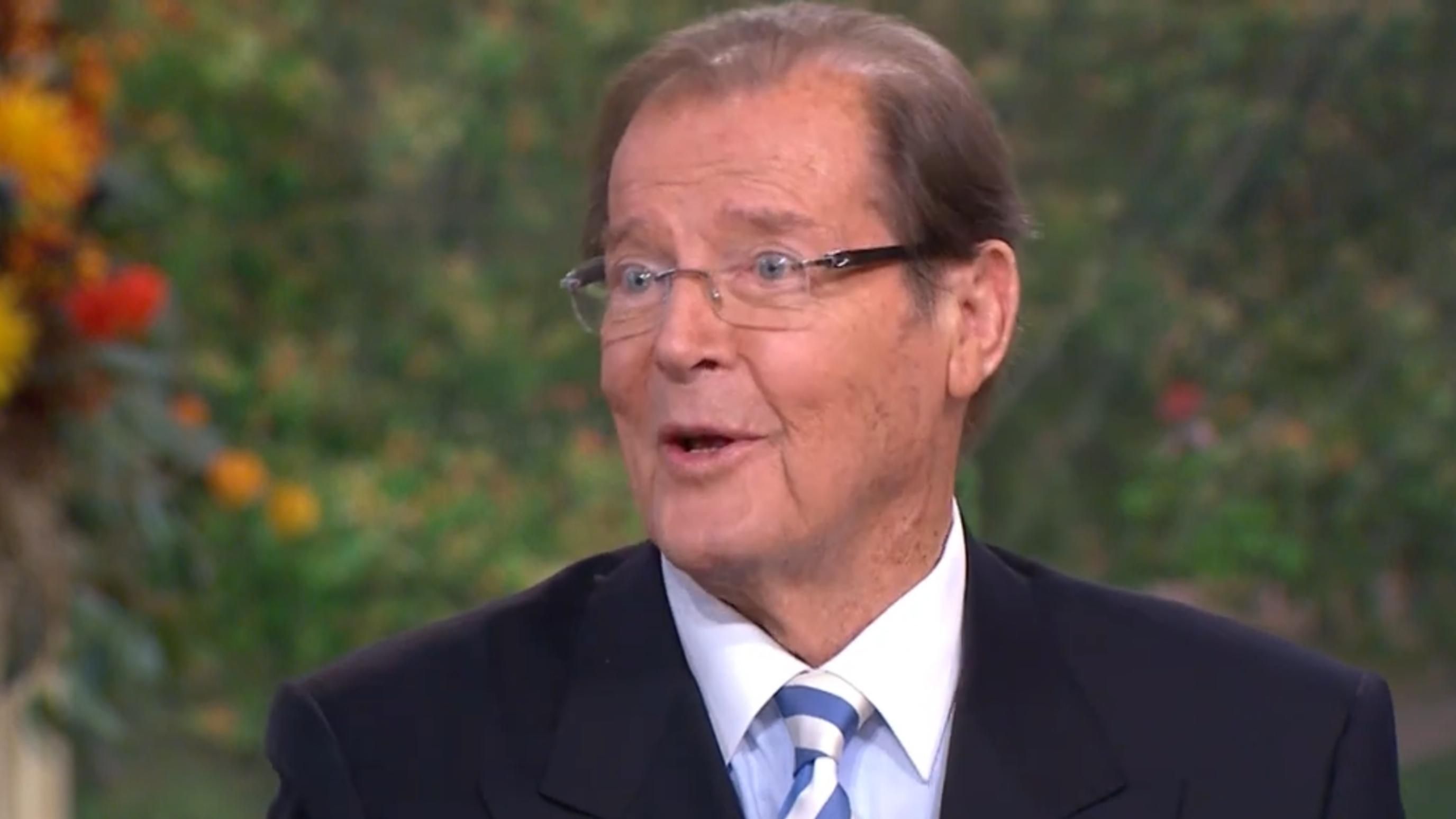 Roger Moore | Image Source: This Morning via YouTube