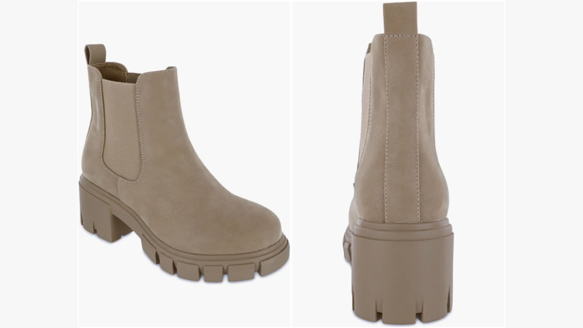 Ivy Lug Sole Chelsea Boot from MIA (Image via. Nordstrom Rack)