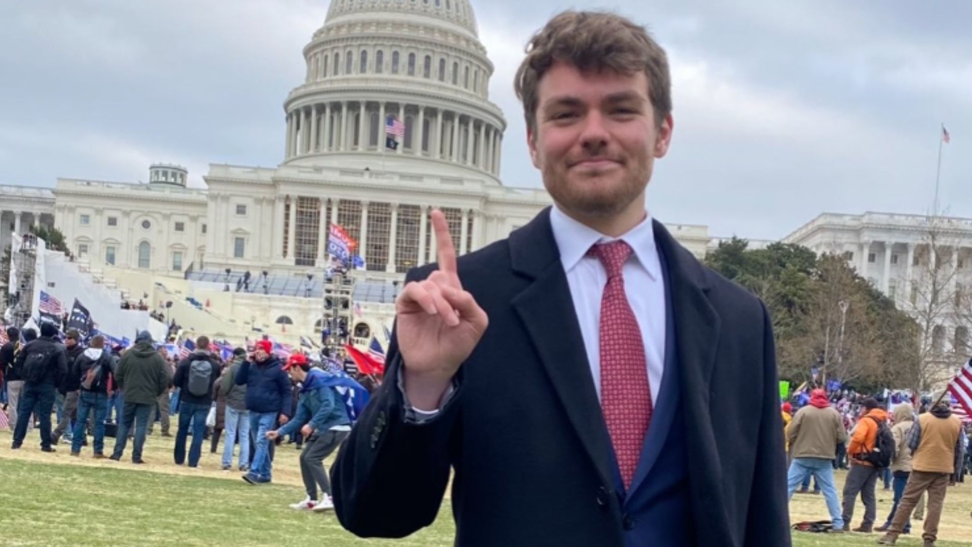 Internet reacts as Nick Fuentes celebrates Trump&rsquo;s victory by saying &ldquo;Women lose again!&rdquo; (Image via X/@NickJFuentes)