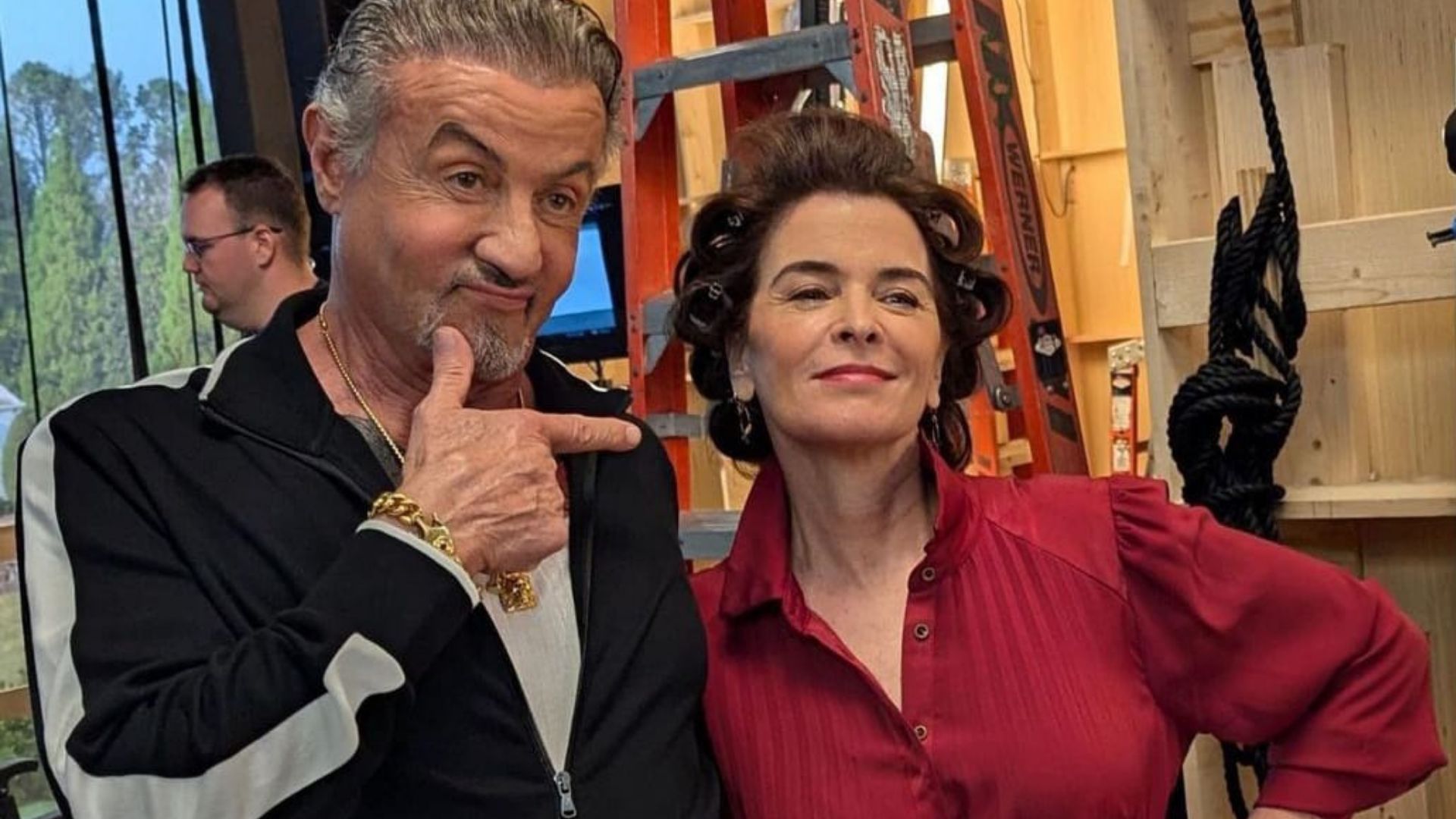 Annabella Sciorra shares her picture with Sylvester Stallone (Image via Instagram/@iamannabellasciorra)