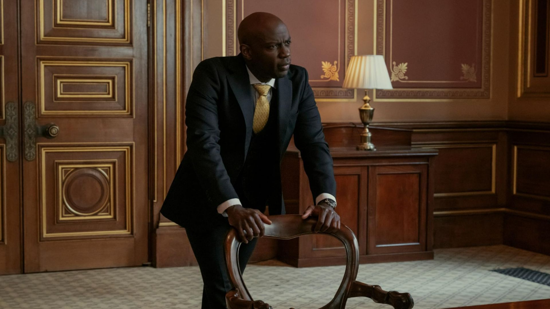 David Gyasi in The Diplomat (Image via Netflix)