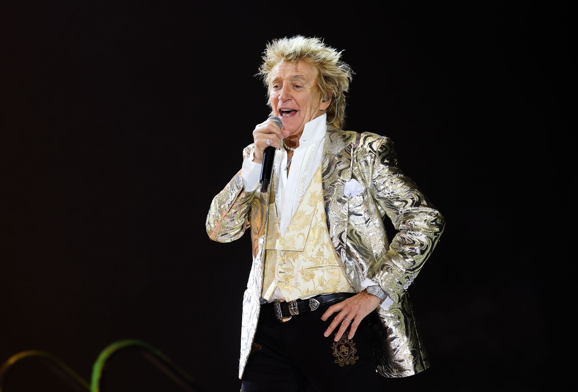 Rod Stewart Concert in Stockholm - Source: Getty