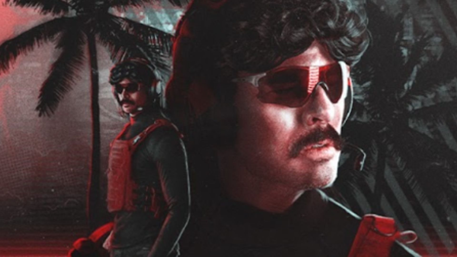 Dr. DisRespect&#039;s YouTube Cover Page: Image Source: DrDisRespect