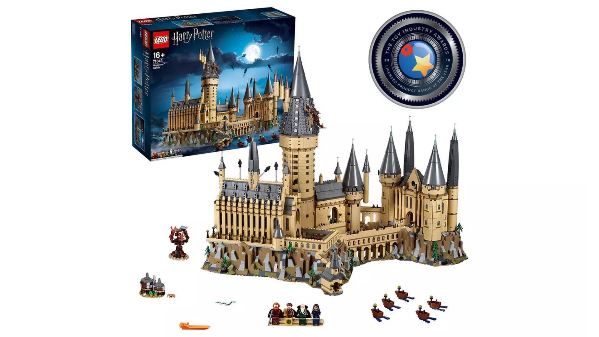 LEGO Harry Potter Hogwarts Castle Toy (Image via Argos)