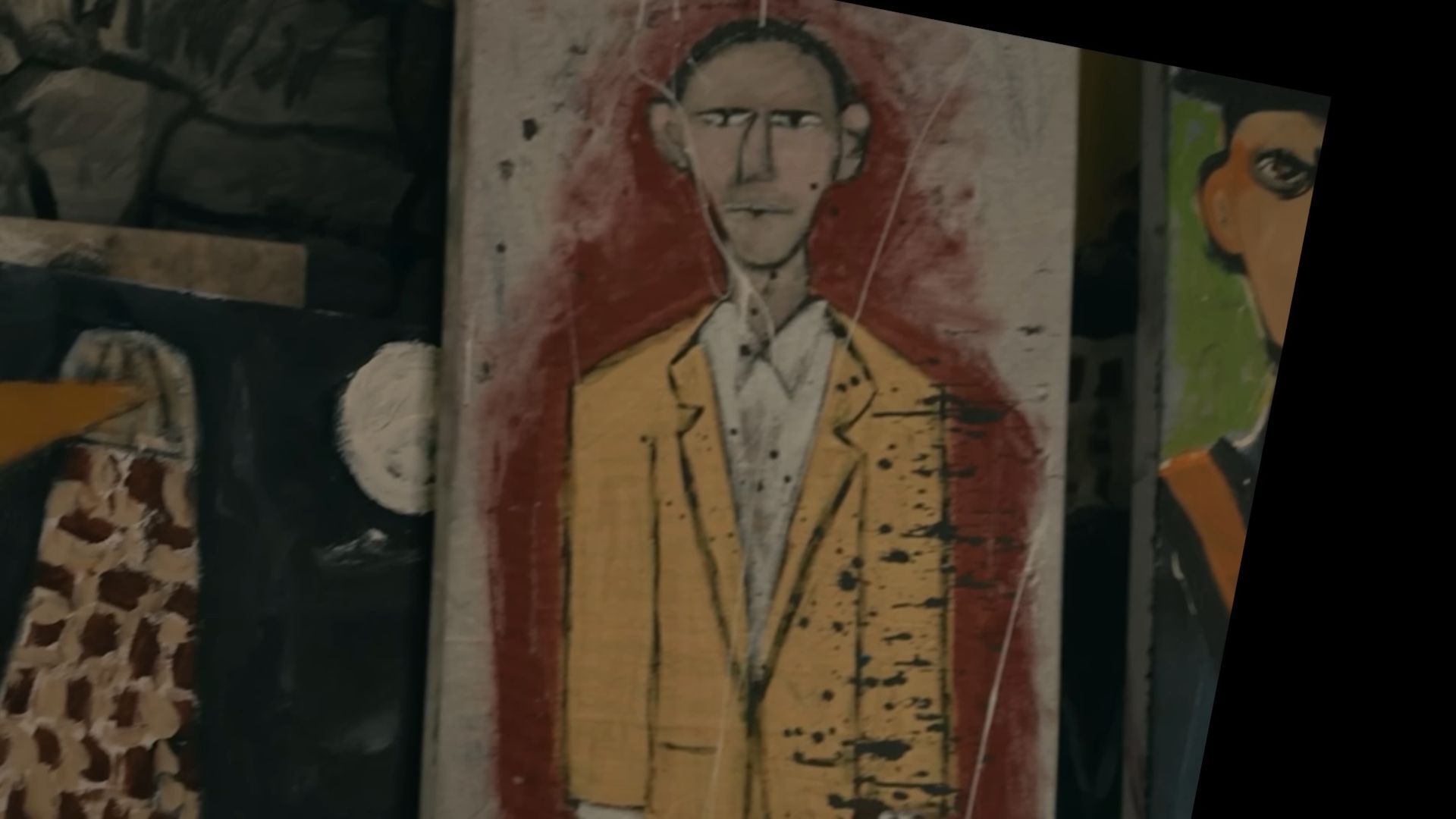 The painting of the Man in the Yellow Suit (Image via MGM+)