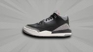 Jordan 3 Retro "Black Cement" Little Kids' Shoes (Image via Nike)
