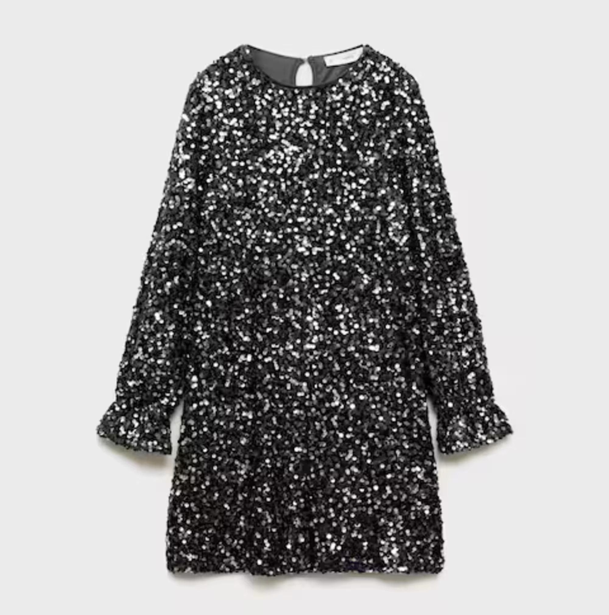 Girls&#039; party dress for 25% off. (Image via Mango)