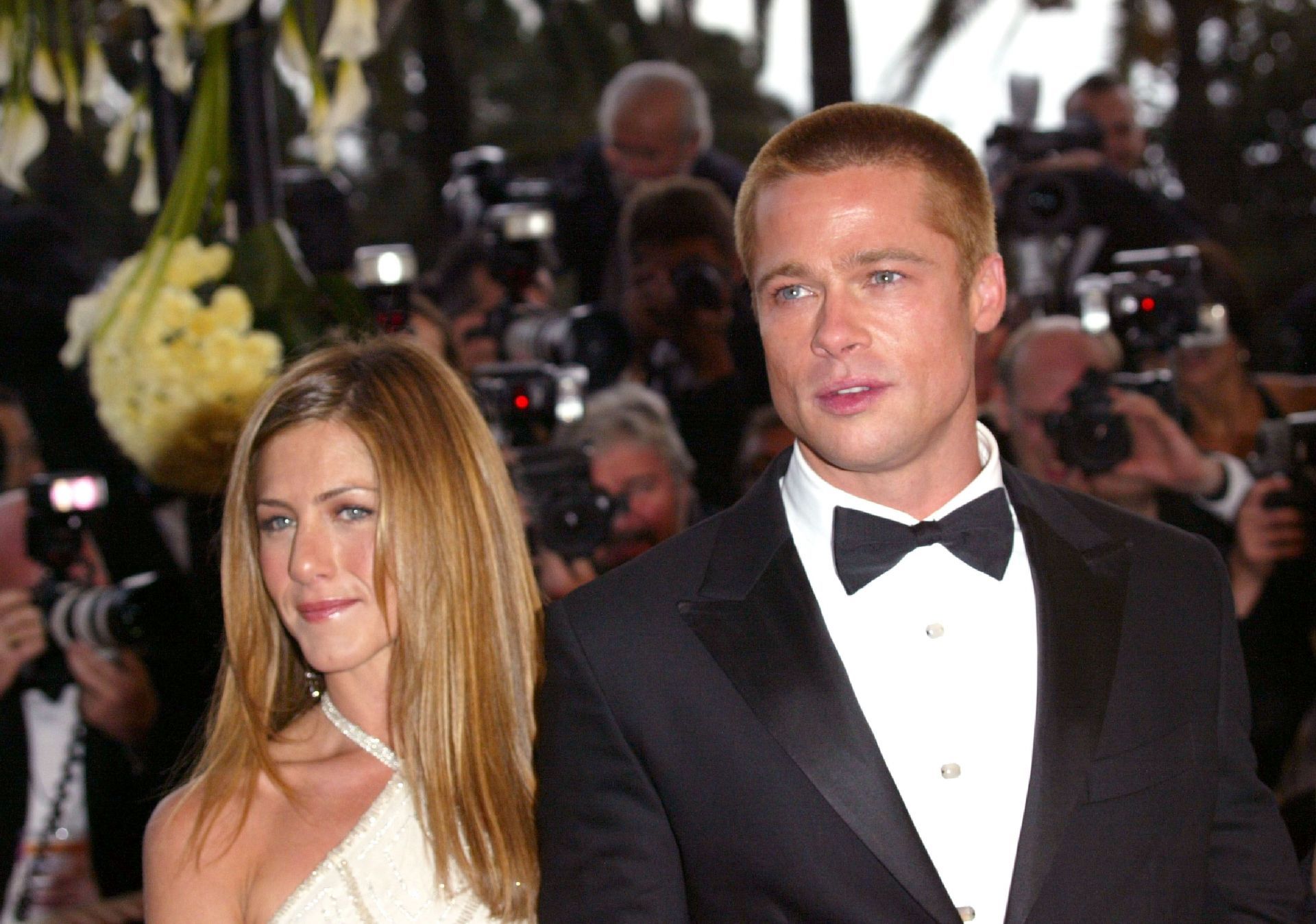 Jennifer Aniston and Brad Pitt (Photo by Toni Anne Barson/WireImage)