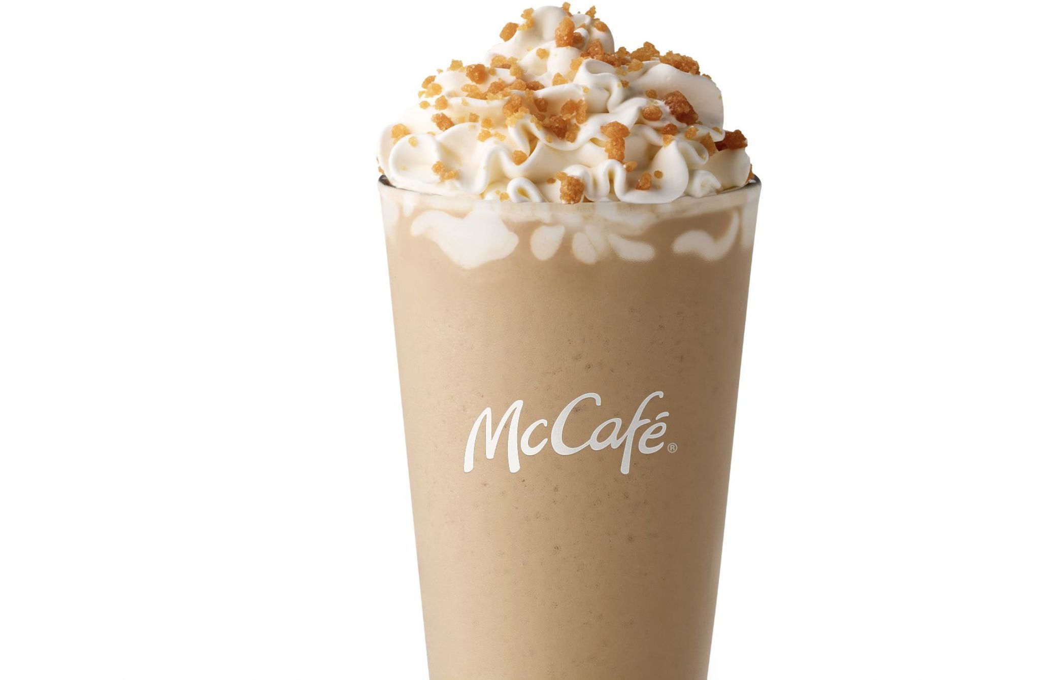 Dulce de Leche Frappe&#039; (Image via McDonald&#039;s)