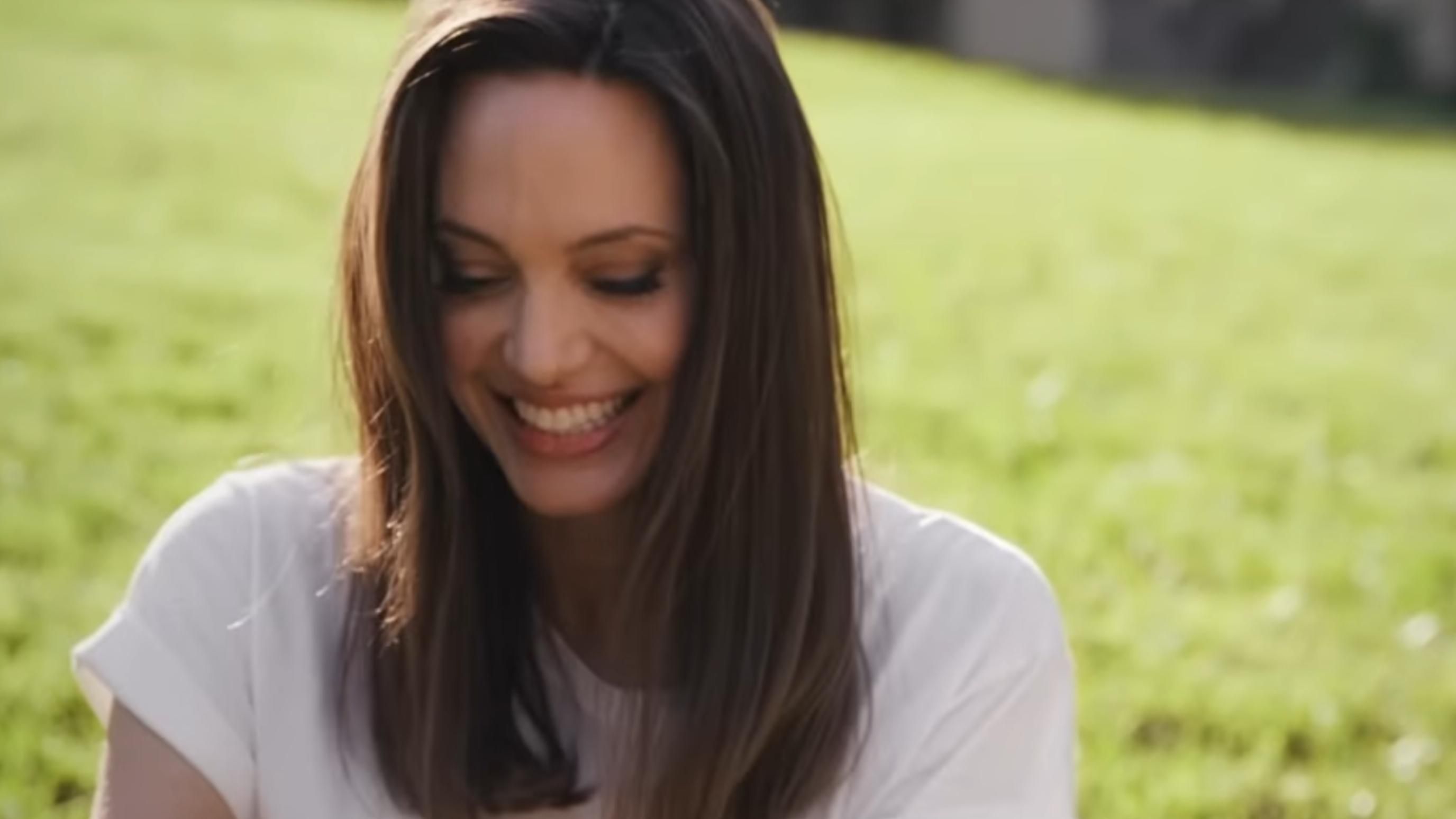 Angelina Jolie | Image Source: British Vogue via YouTube