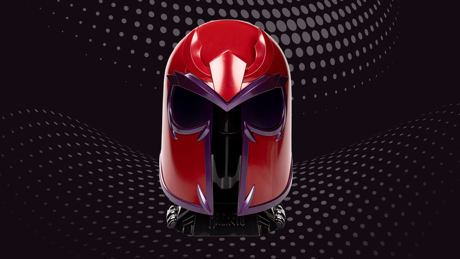 Hasbro Marvel Legends Series X-Men &#039;97 Magneto Premium Roleplay Helmet (Image via GameStop)