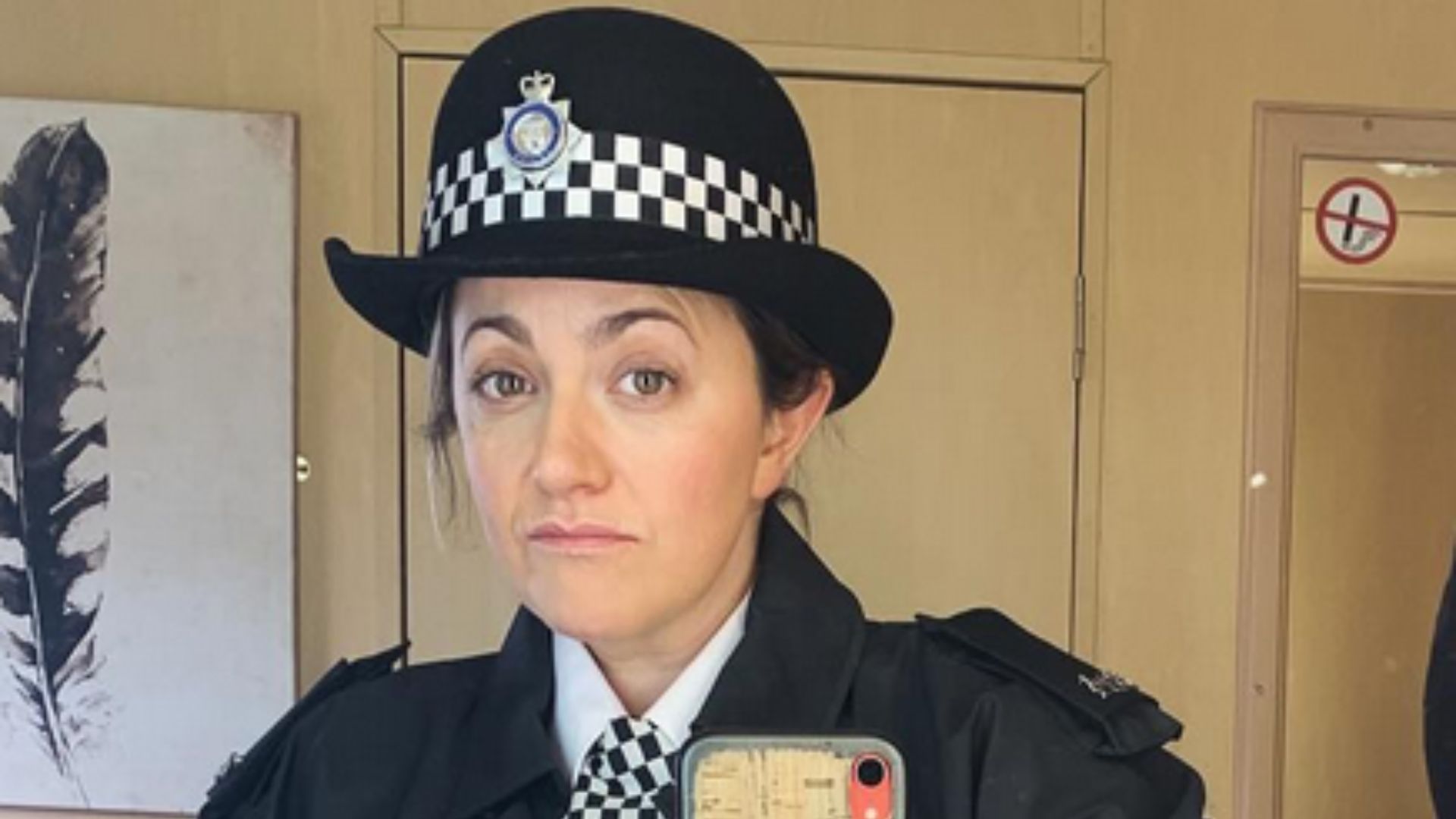 Lucy Thackeray as WPC Jane Barker in Until I Kill You (Image via lucythackeray / Instagram)