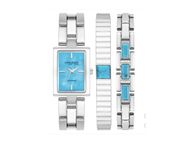 Anne Klein New York Ladies Turquoise Bracelet & Watch Set (image via Costco)