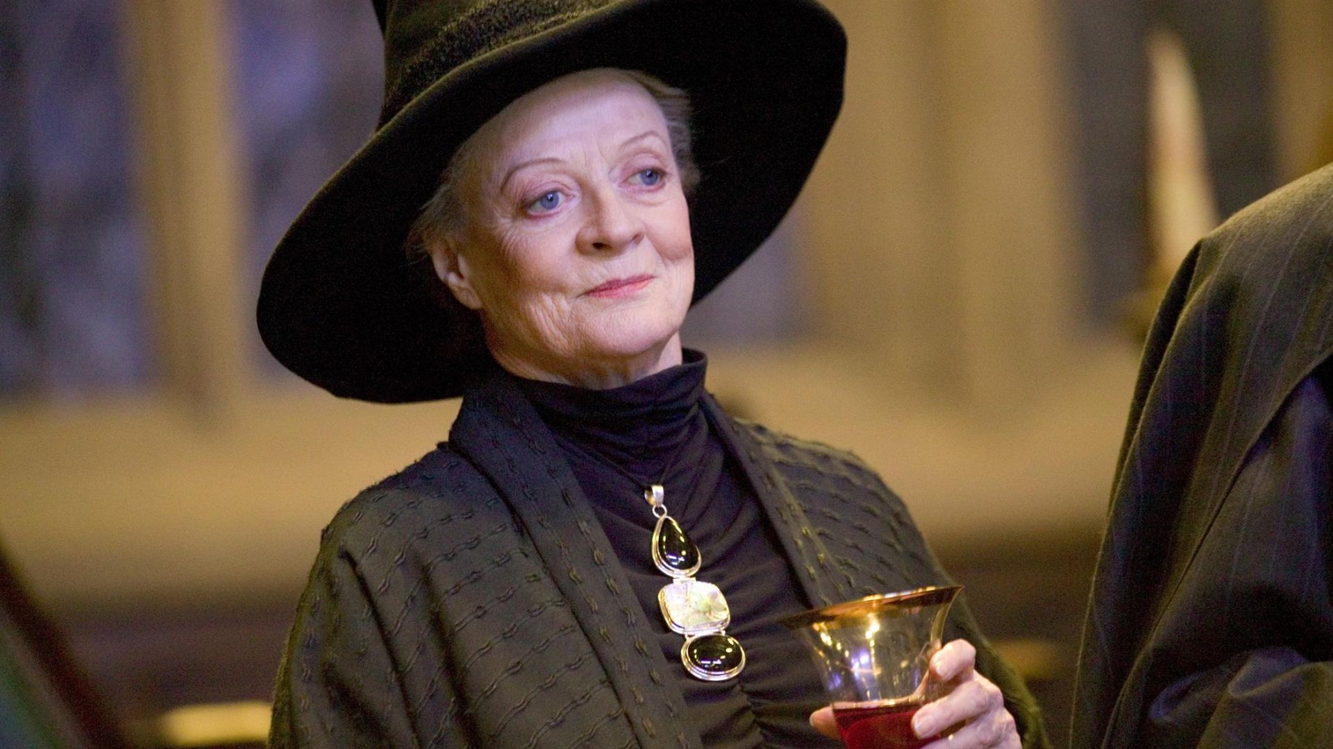 Dame Maggie Smith played by Minerva McGonagall | Image Source: Warner Bros.