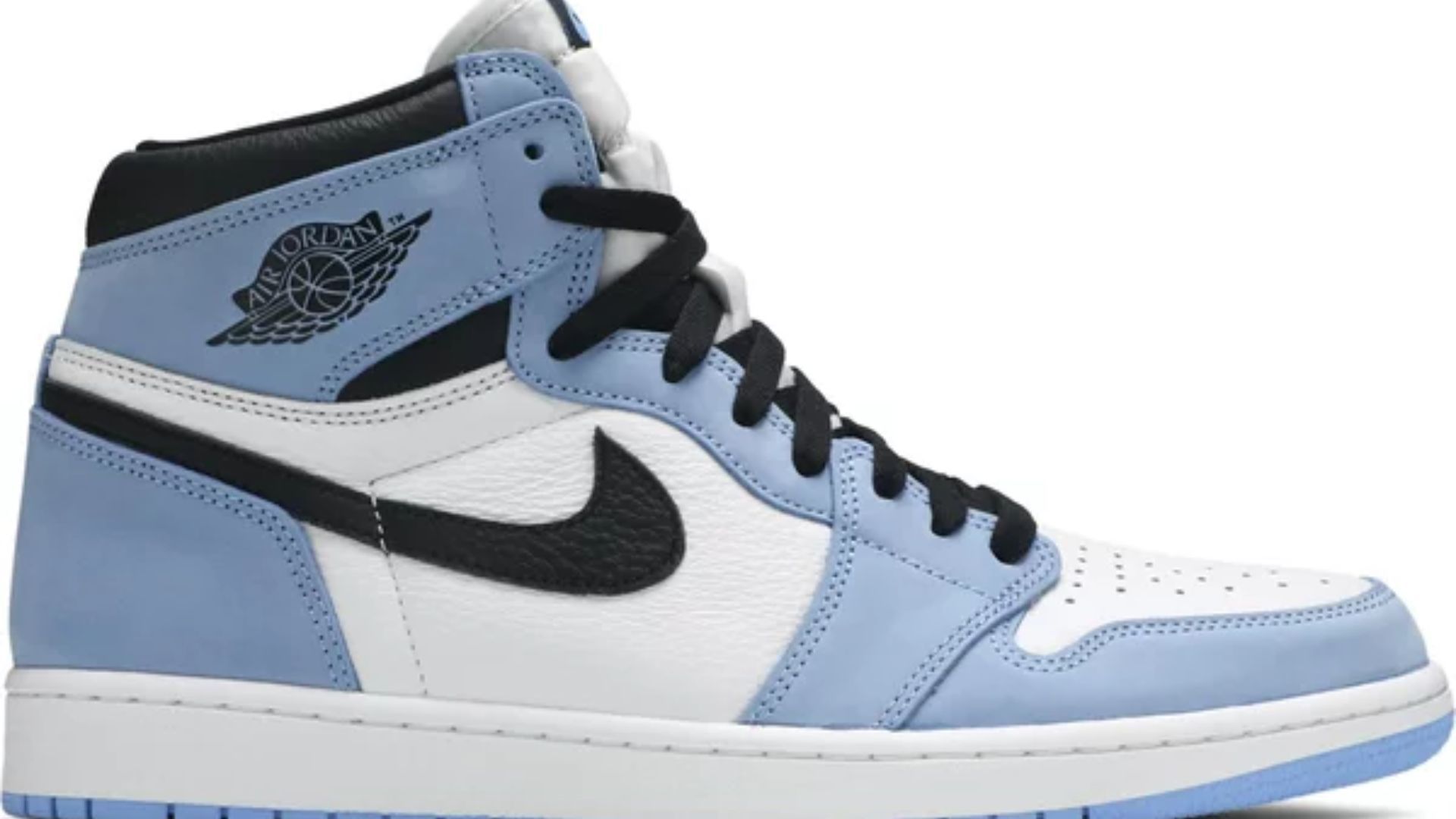 Fans are excited for the launch of Nike Air Jordan 1 High OG &ldquo;UNC Reimagined&rdquo; (Image via Goat.com)