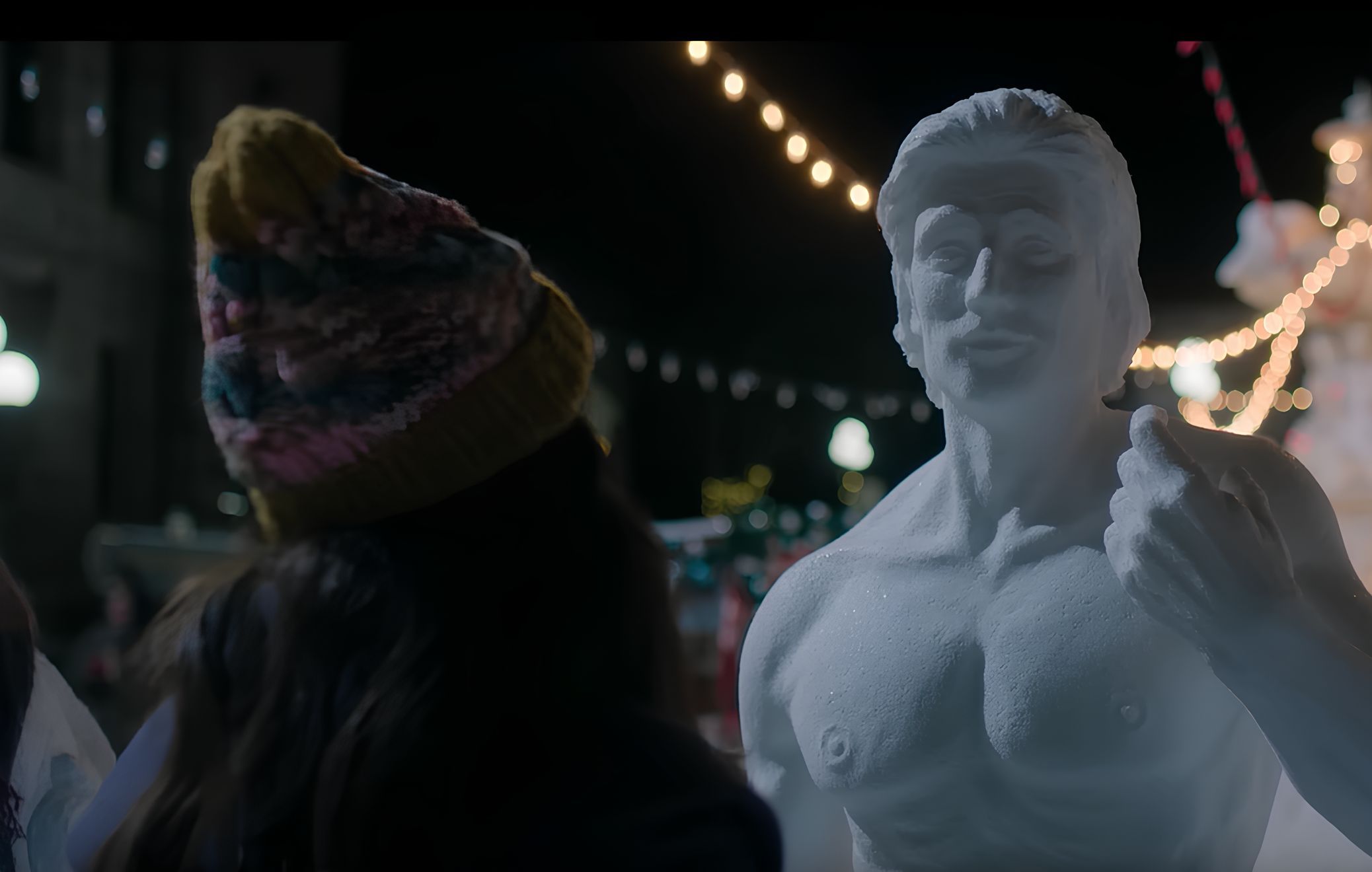 A scene from the movie Hot Frosty | Source: Netflix on YouTube