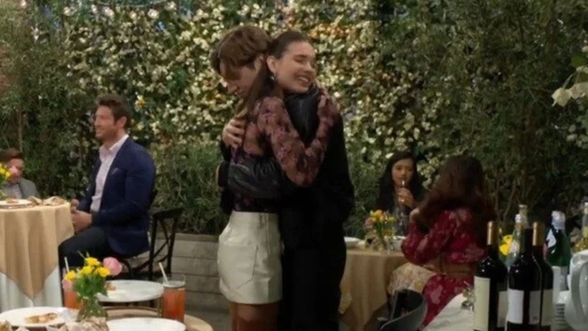 Electra hugs Remy on The Bold and the Beautiful | Image source: CBS