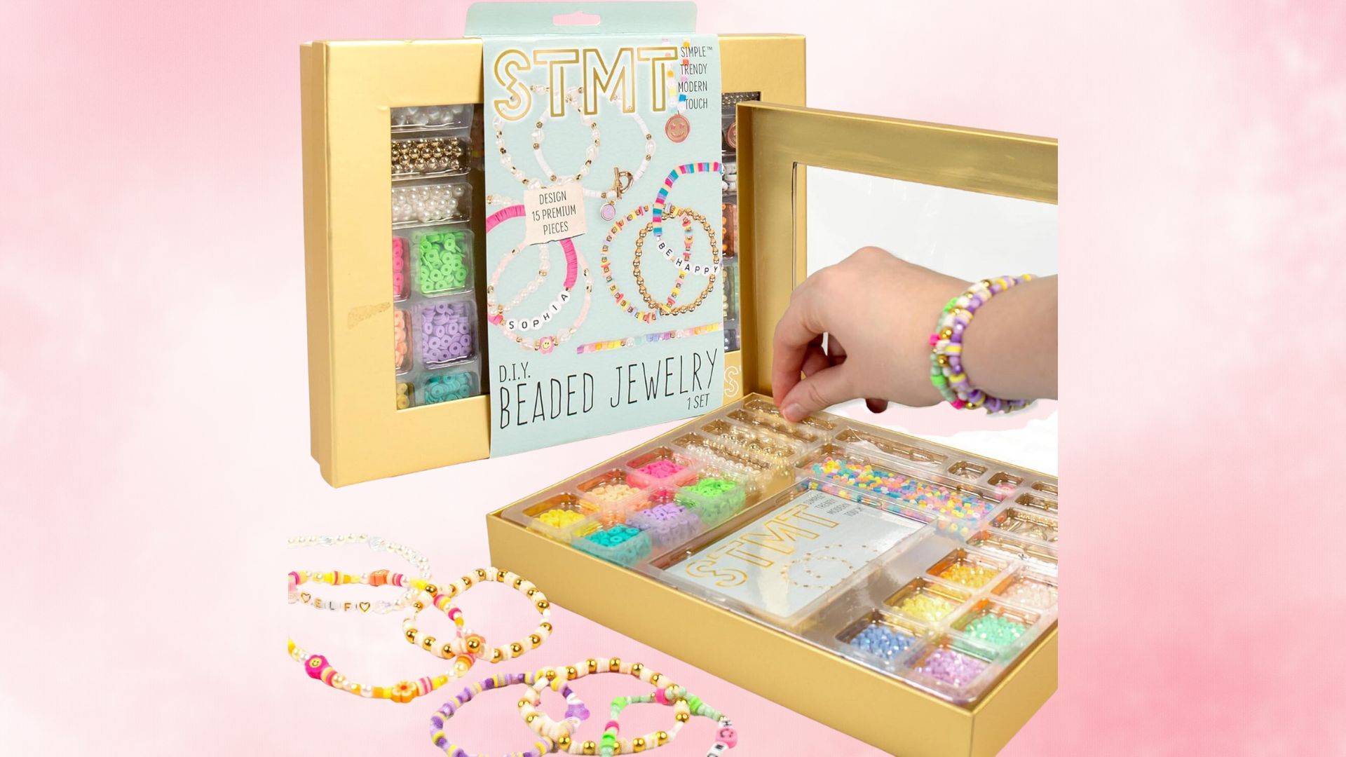 Stmt DIY Beaded Jewelry Set (Image via Amazon)