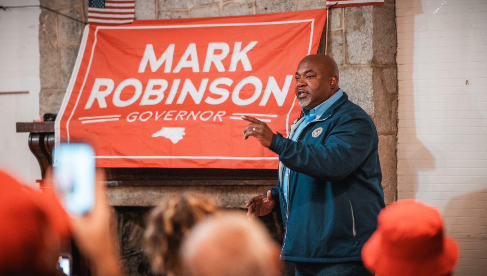 Mark Robinson (Image via X / @markrobinsonNC)