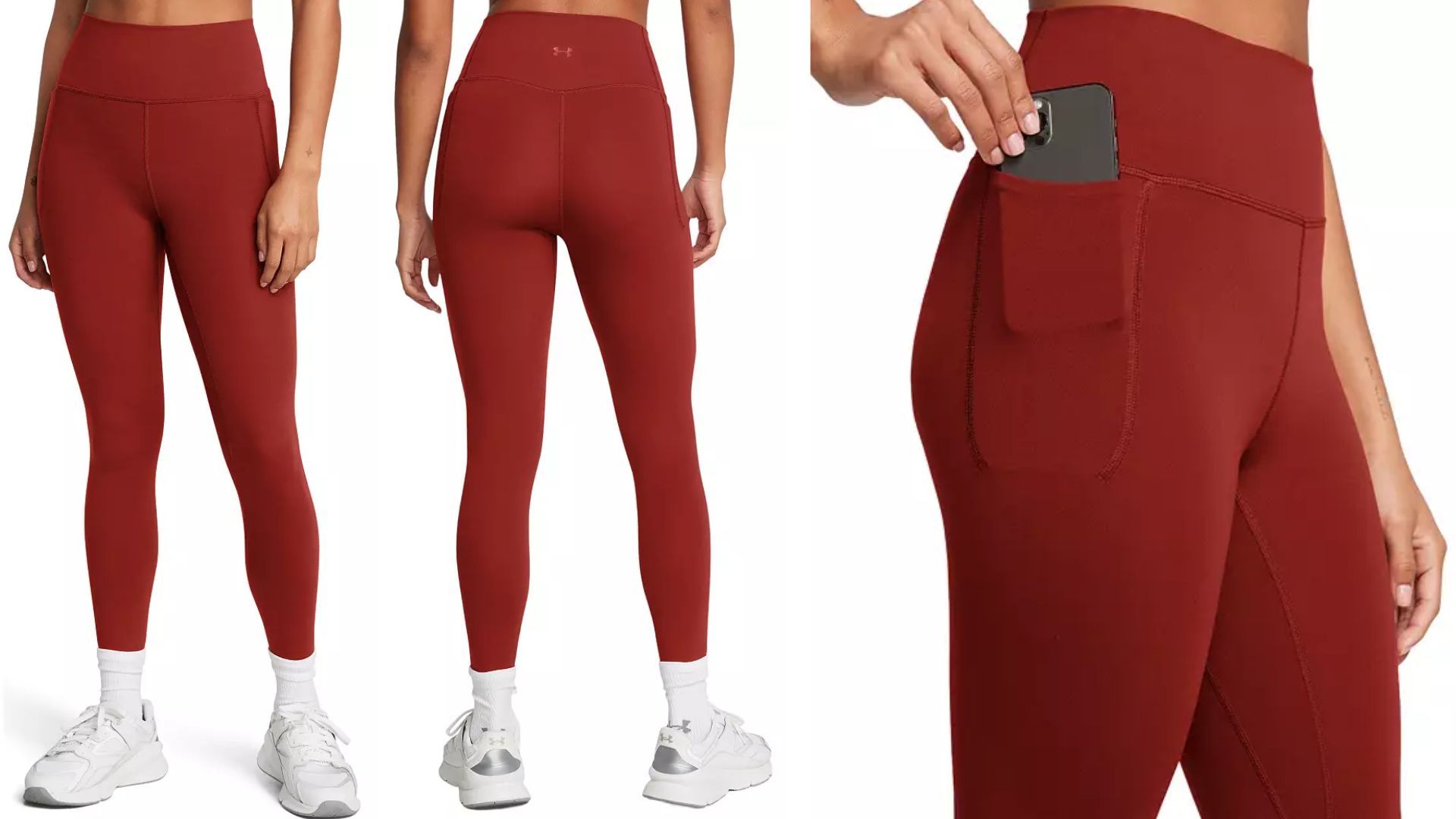 Under Armour Women&#039;s Meridian Ankle Leggings (Image via DICK&#039;S)