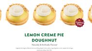 The Lemon Creme Pie at Krispy Kreme (Image via Krispy Kreme)