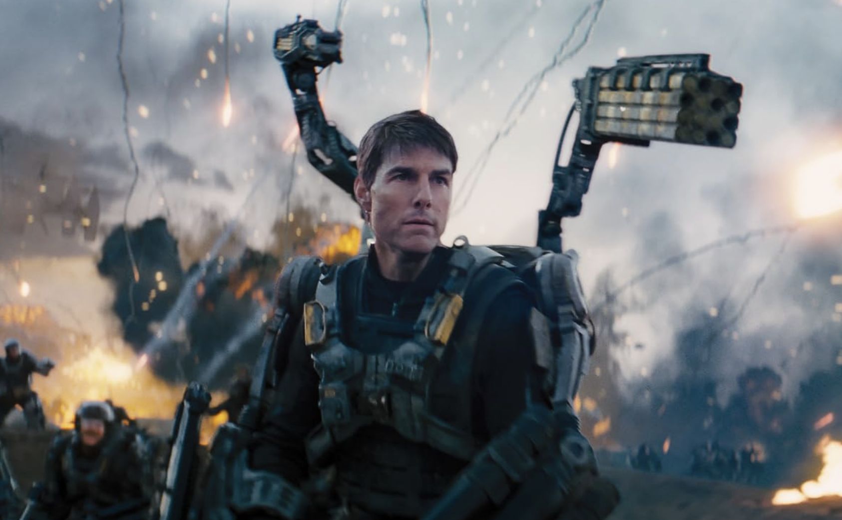 Tom Cruise in Edge of Tomorrow, source: Warner Bros.