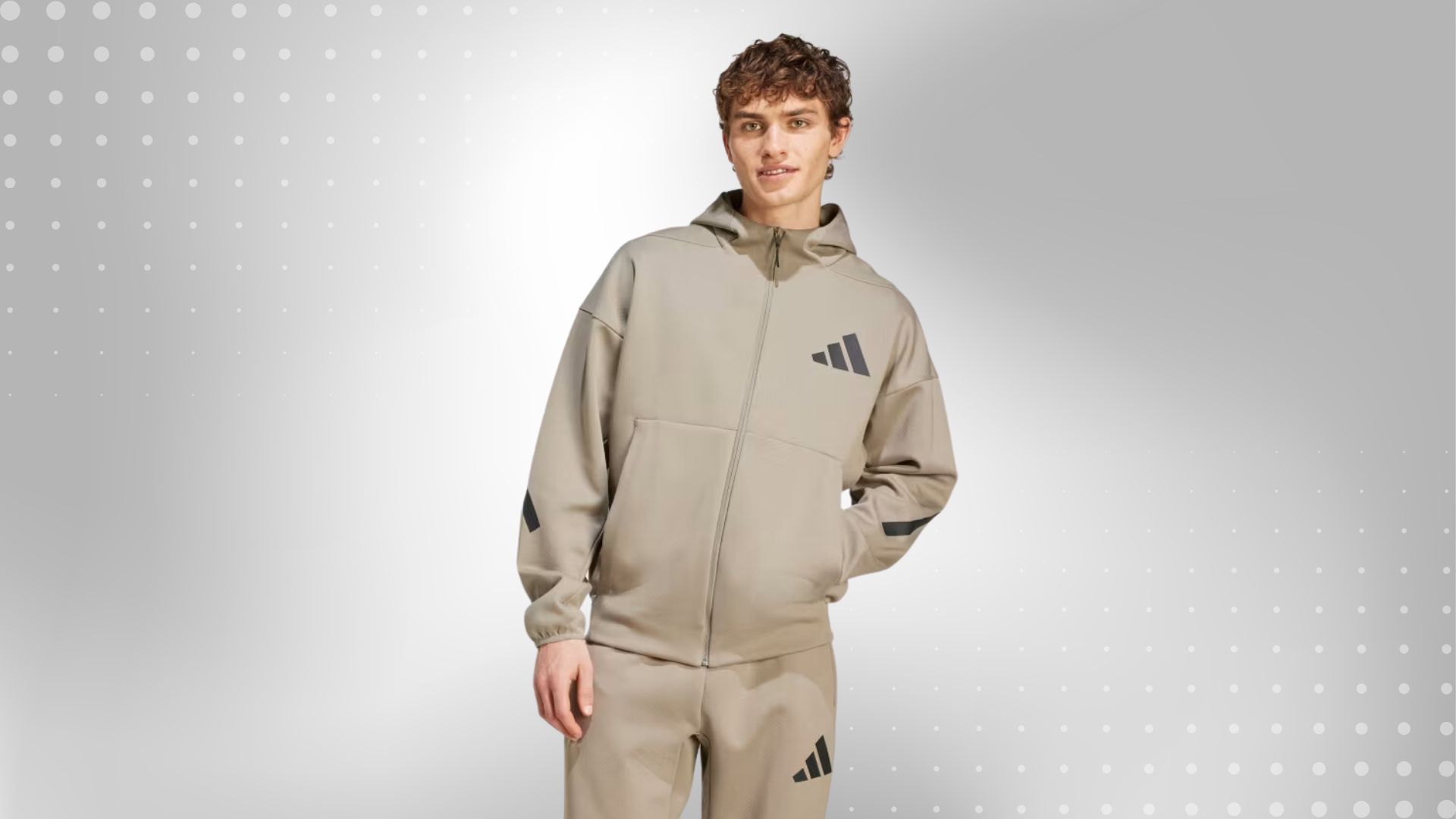 Z.N.E. Full-Zip Hooded Track Jacket (Image via Adidas)