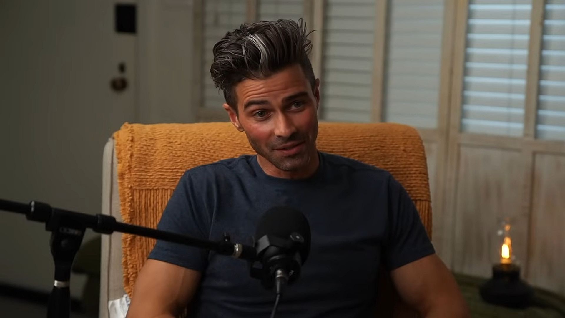 General Hospital&#039;s Matt Cohen being interviewed. | Image Source: YouTube