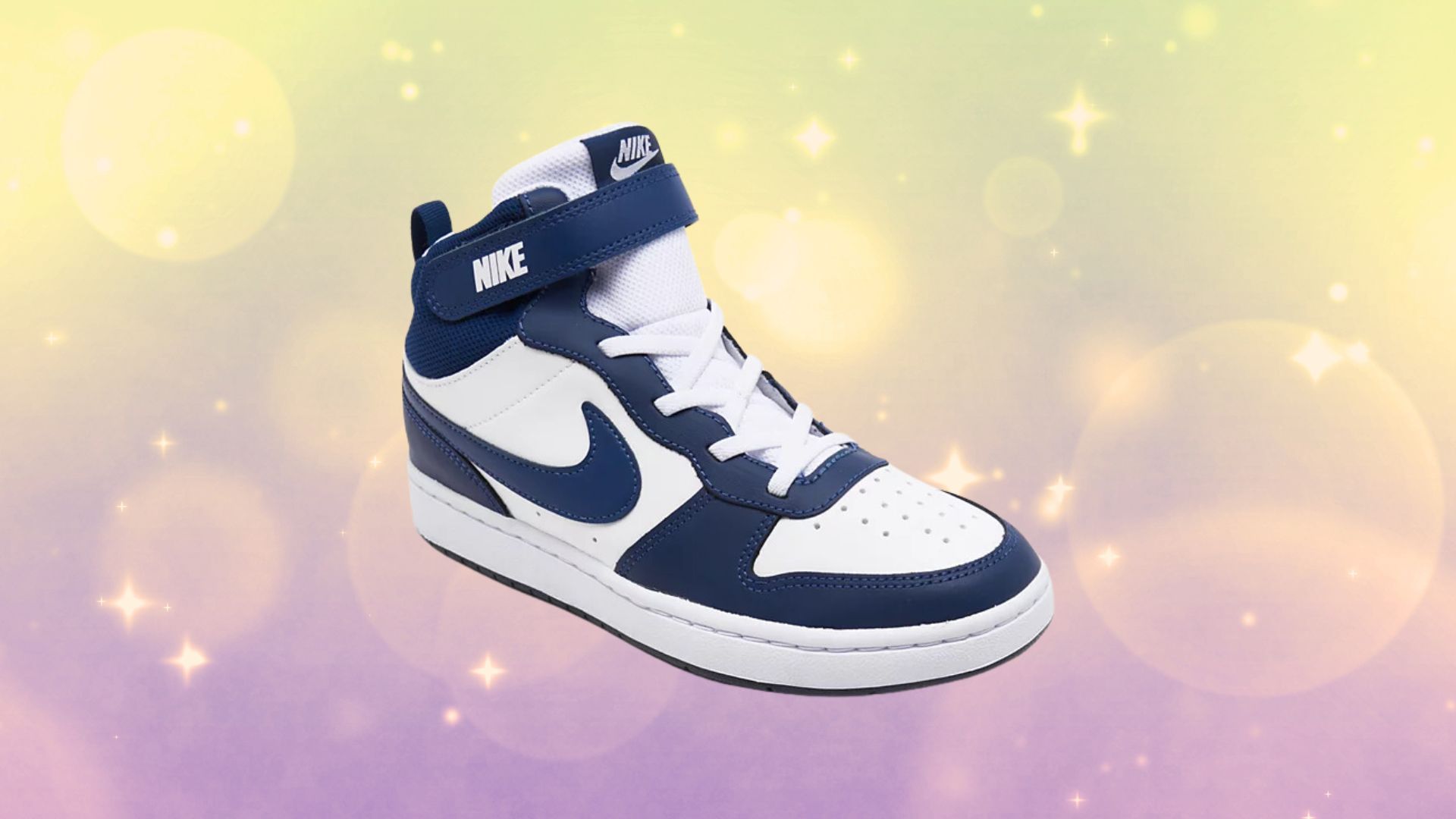 Little Boys Court Borough Mid 2 Casual Sneakers from Finish Line (Image via Macy&rsquo;s)