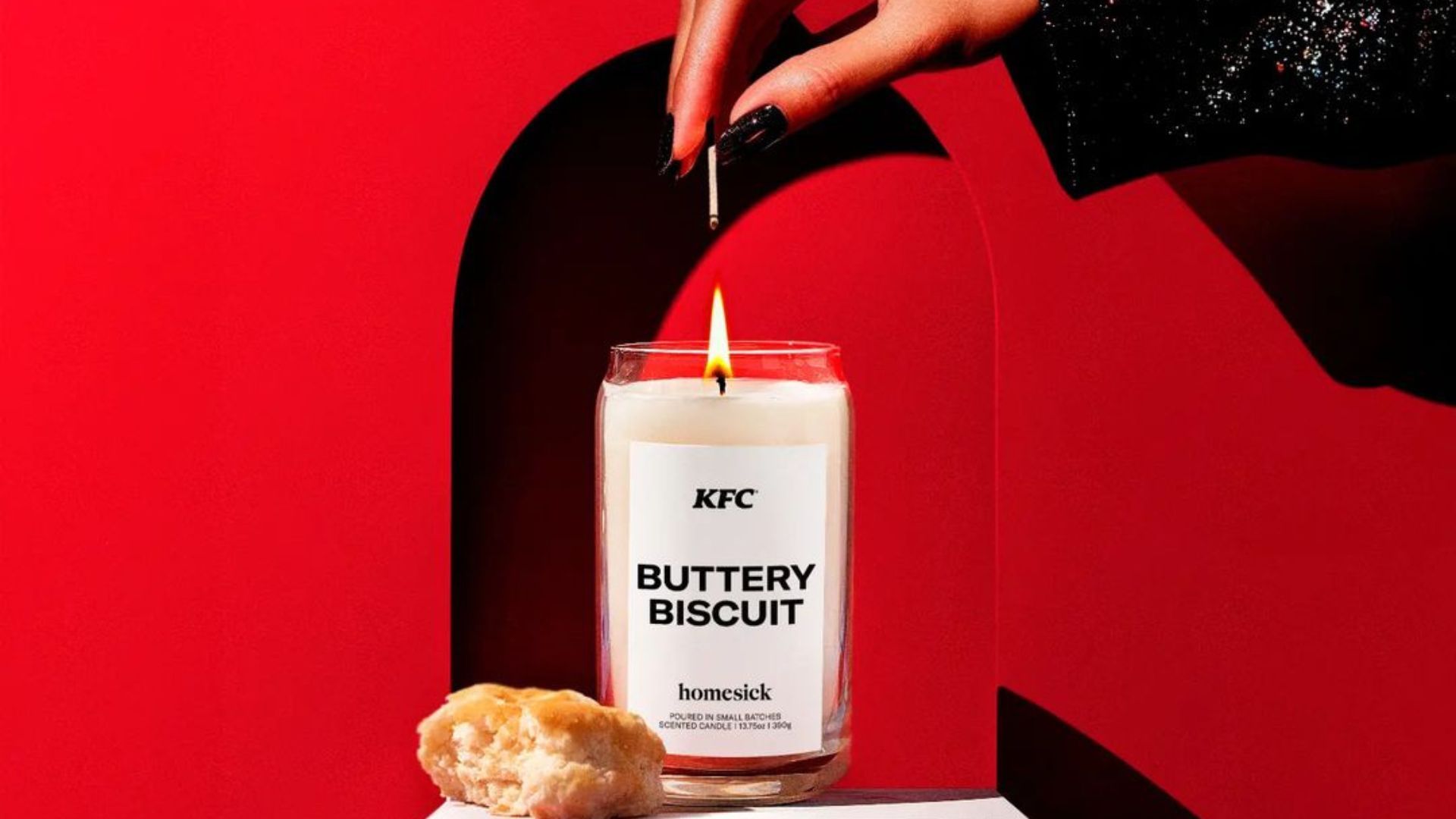 Homesick x KFC Holiday Candles (Image via Instagram/@homesick)