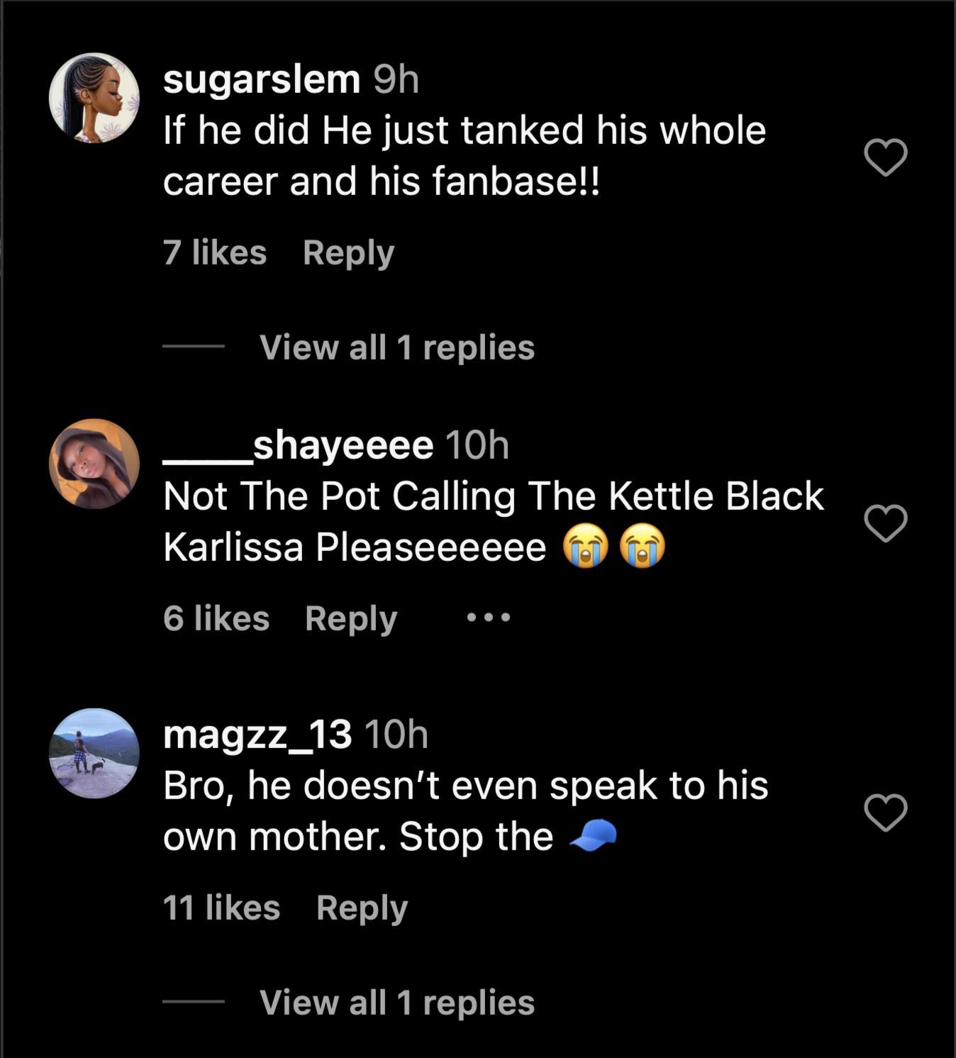 Fans chime in on Blueface&#039;s marriage debacle (Image via Instagram/@house0fblues)