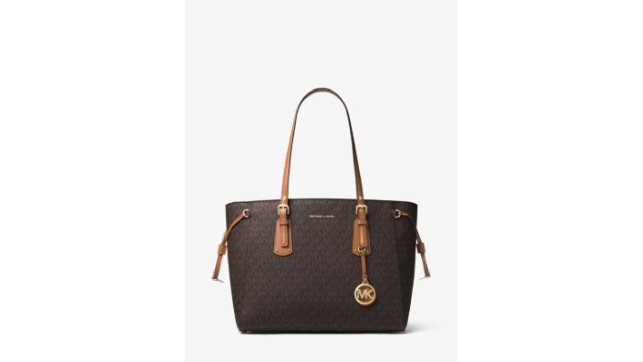 Voyager Medium Logo Tote Bag from Michael Kors