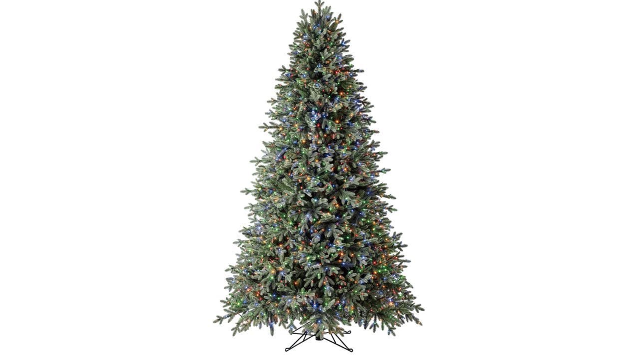 7.5&#039; Pre-Lit Radiant Micro LED Artificial Christmas Tree (Image Source: Costco)