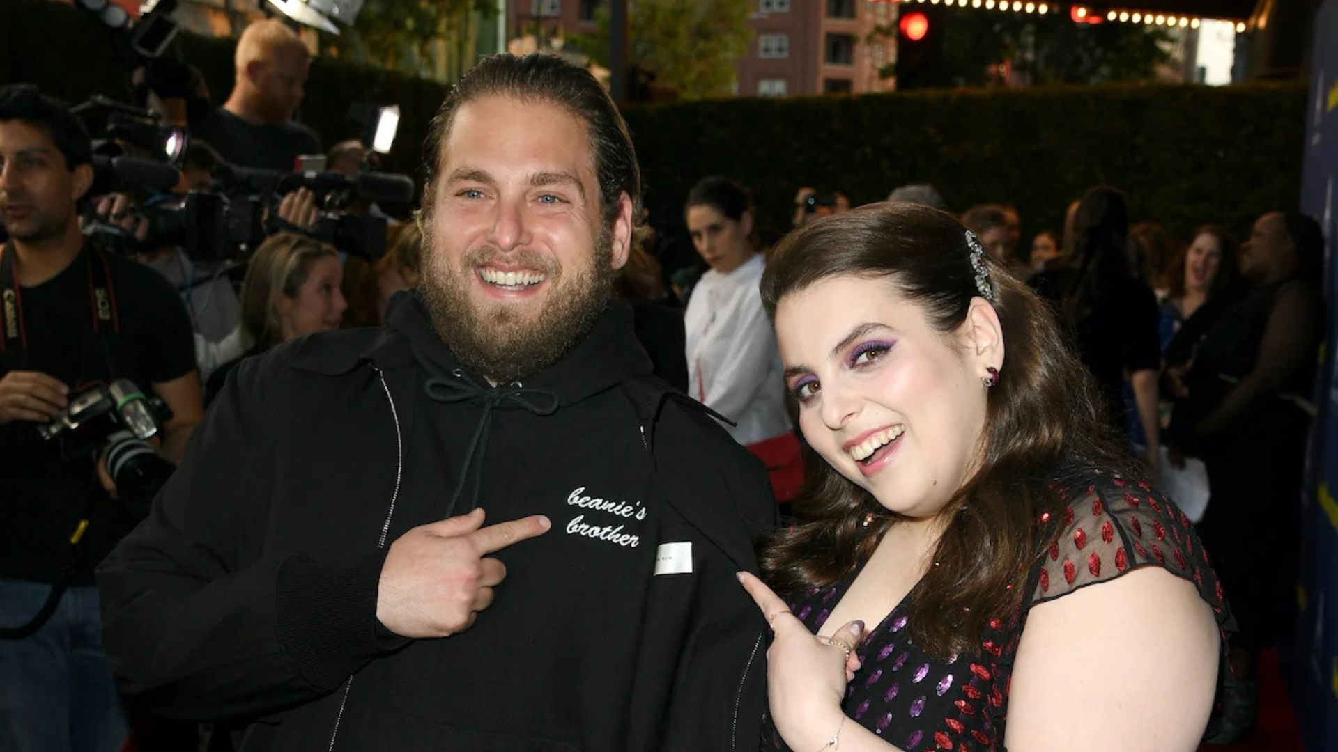 Jonah Hill and Beanie Feldstein | Image Source: Getty image library