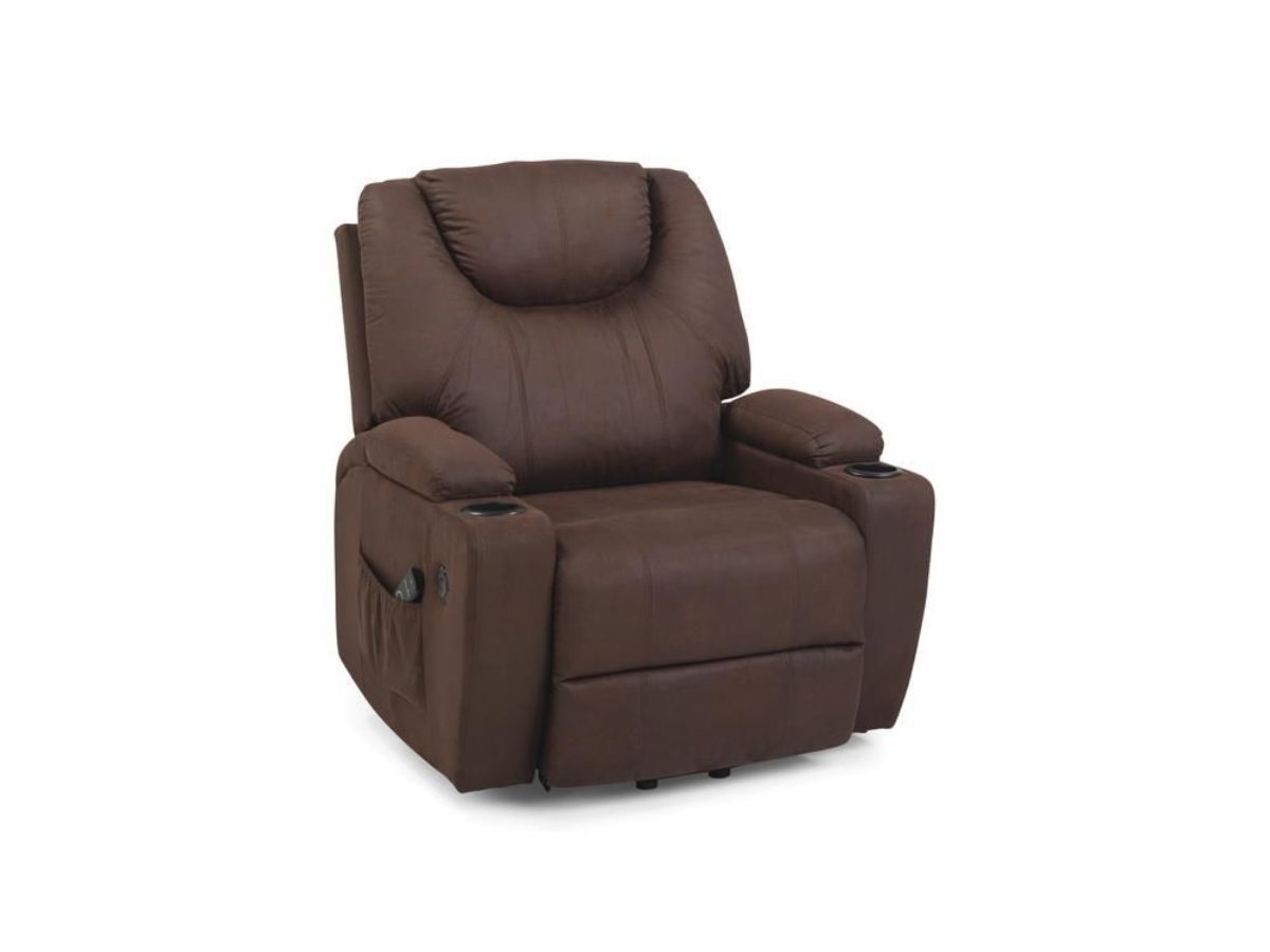 Commander Power Lift &amp; Recliner in Brown (image via Menards)