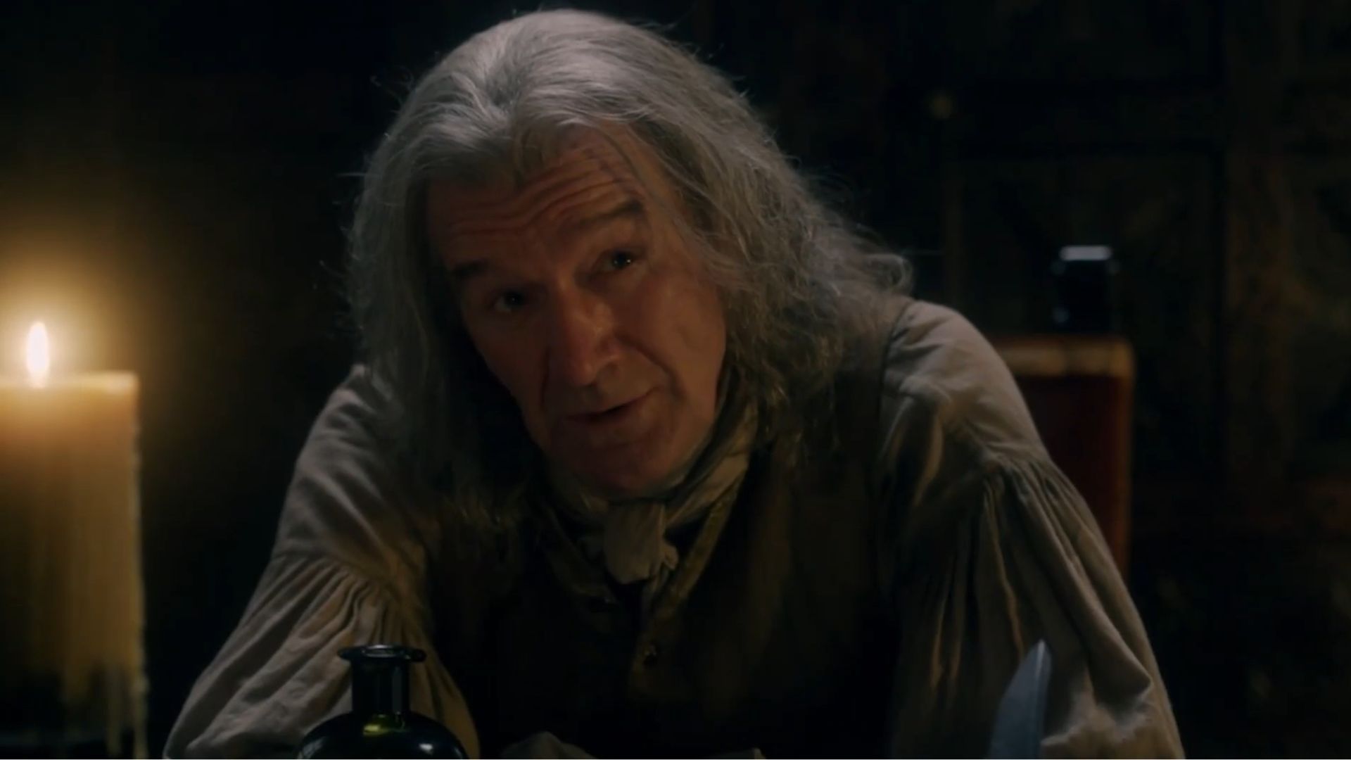 Clive Russell as Simon Fraser in Outlander (Image via Starz)