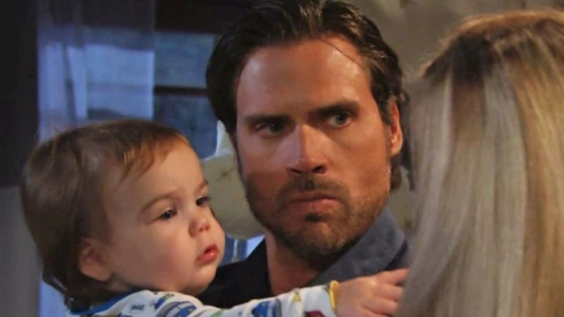 Nick is livid that someone remembered he had another son | Image: CBS