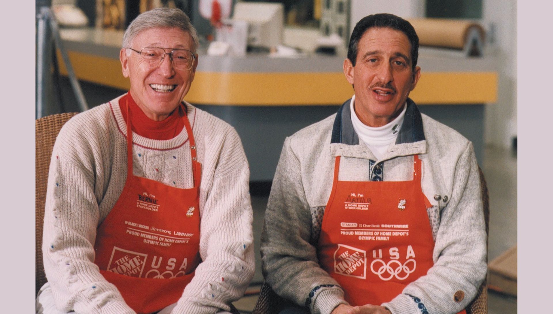 Bernie Marcus (Left) and Arthuk Blank (Right) (Image via X /@BlankFoundation)