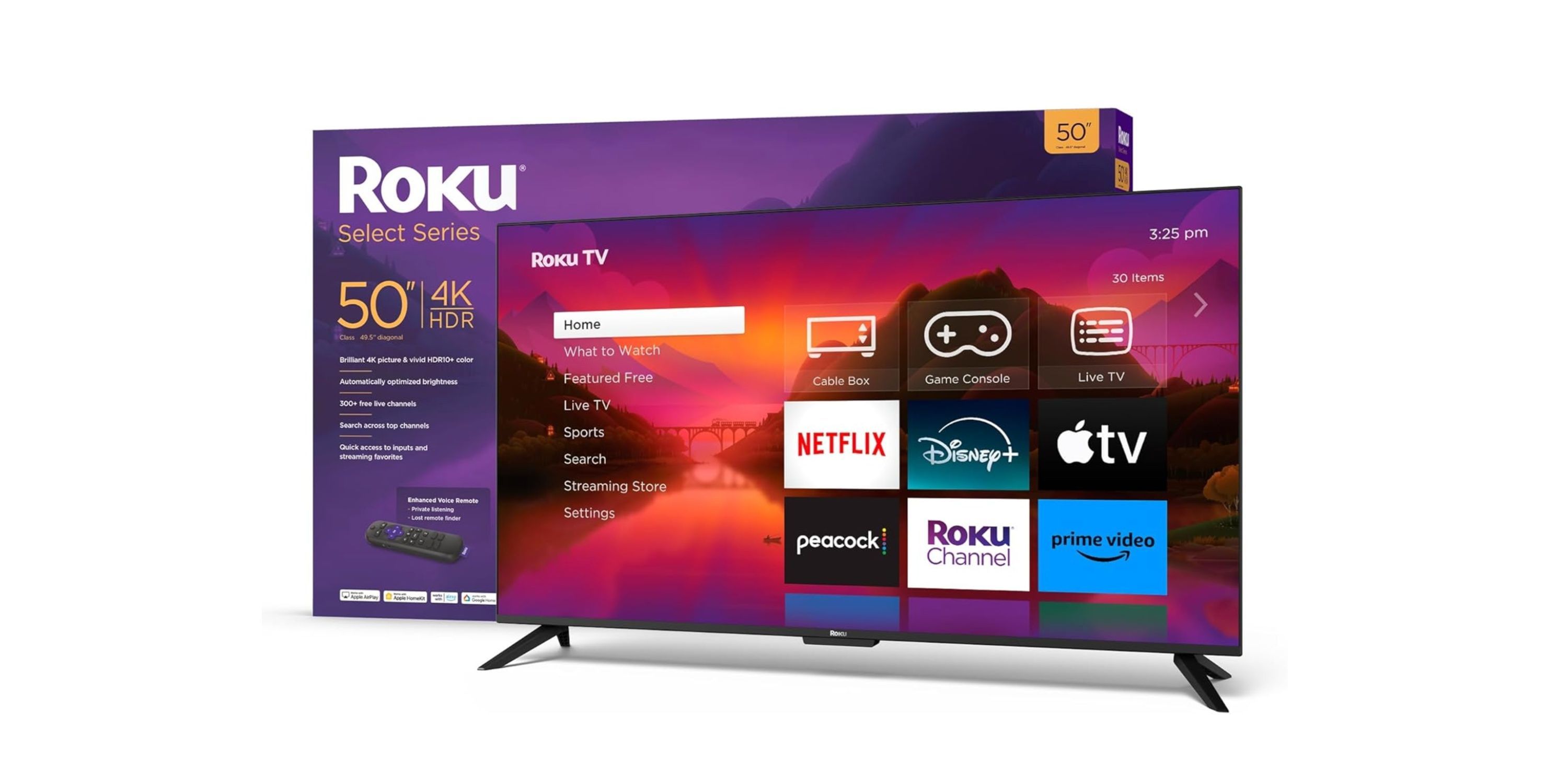 The Roku TV is another affordable smart TV option. (Image via Amazon)