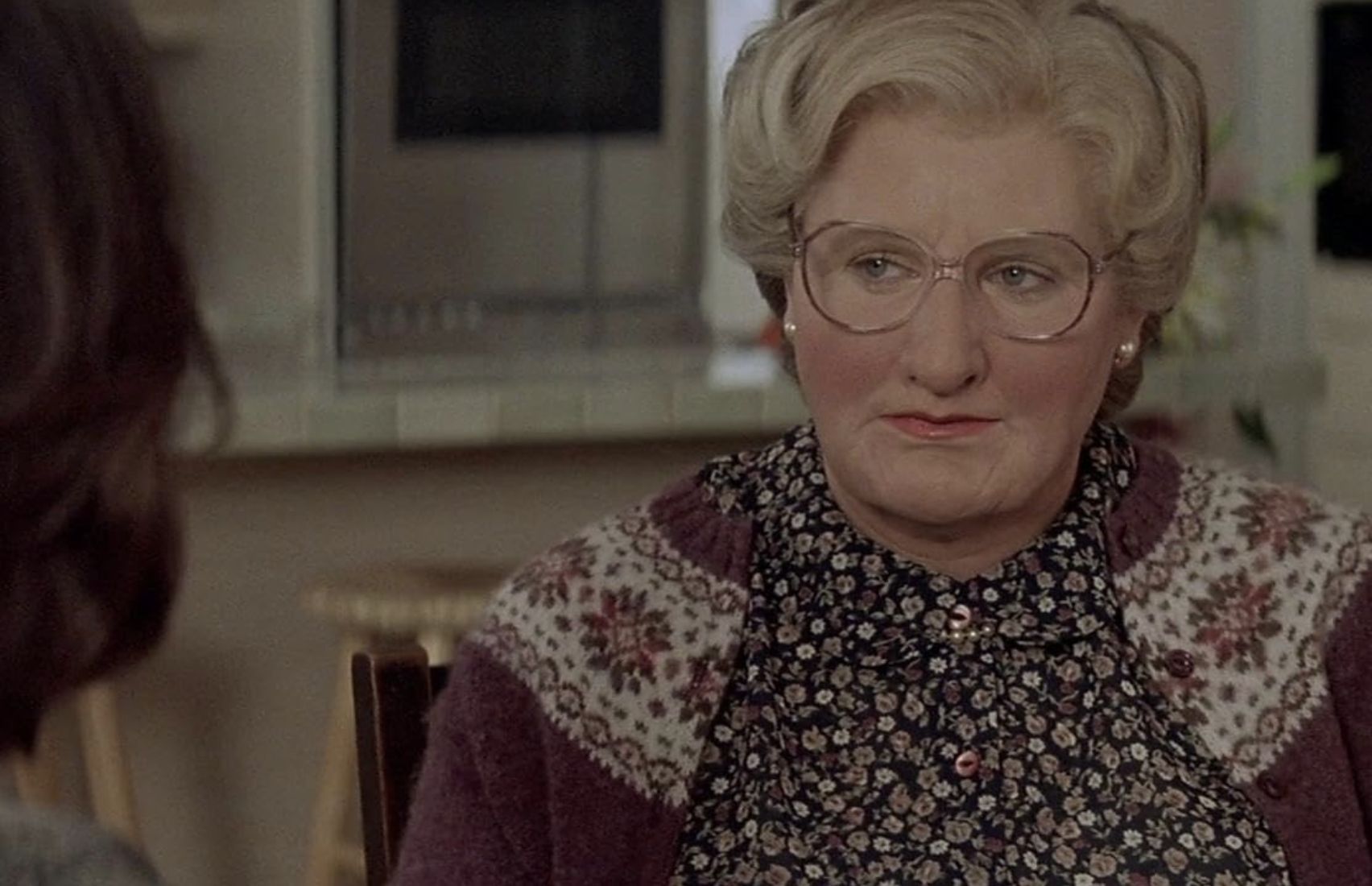 Robbin Williams in Mrs. Doubtfire, source: 20th-century studios