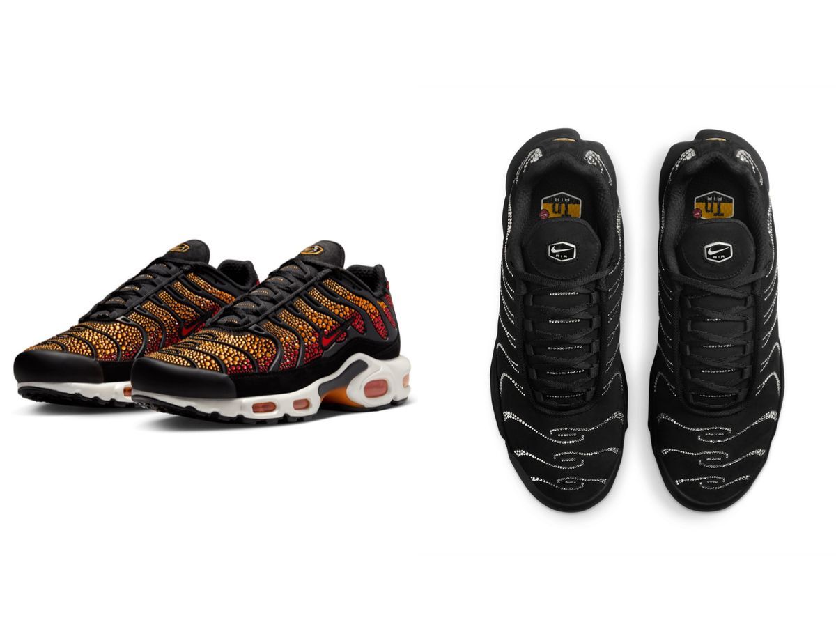 Nike x Swarovski Air Max Plus (image via Nike)