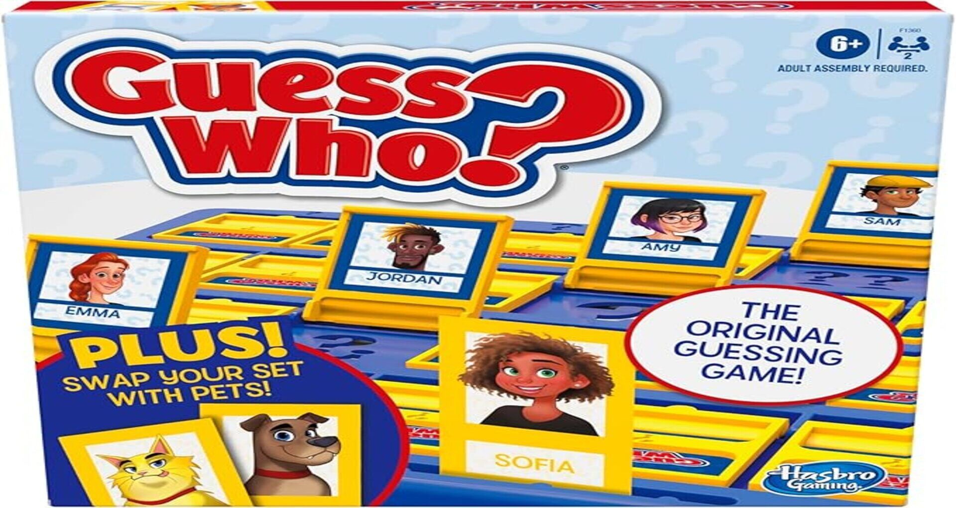 Guess Who? People &amp; Pets Board Game Edition (Image via Amazon)