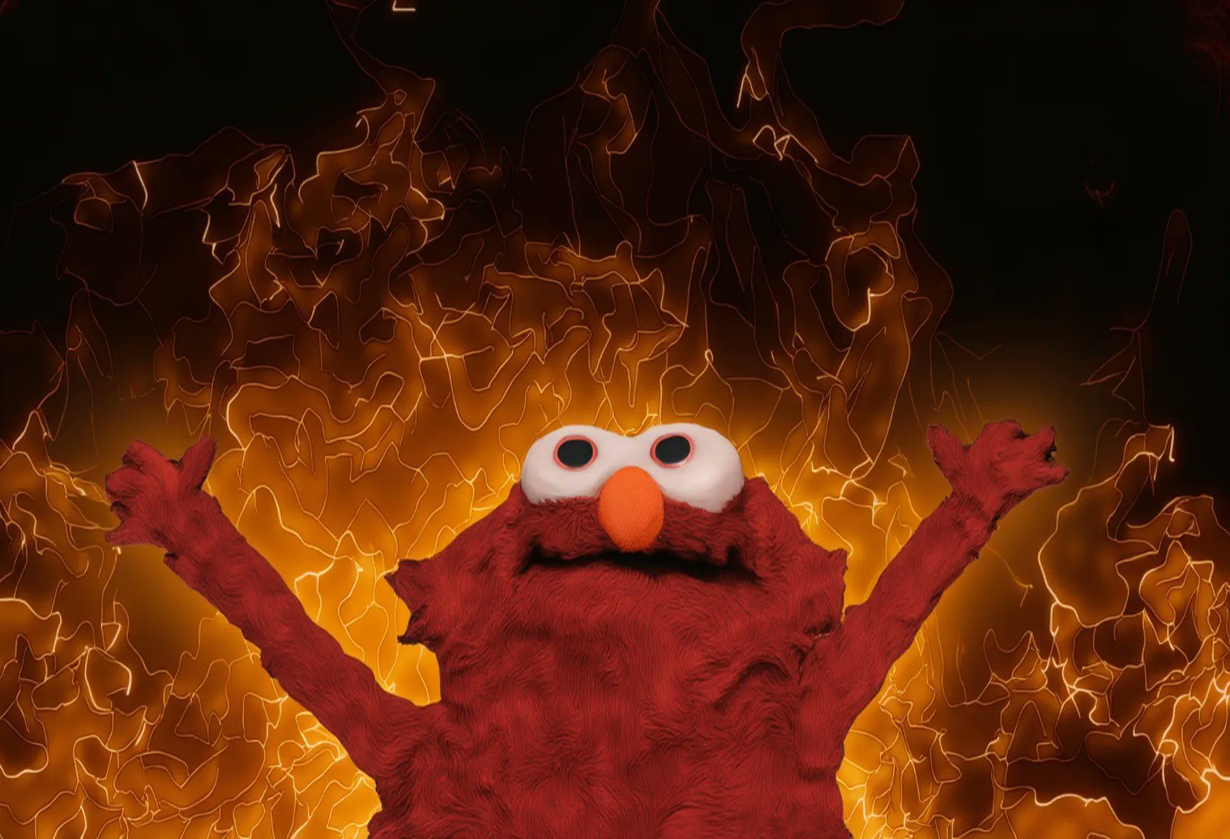 What is the Elmo on fire meme? Decode its meaning and history