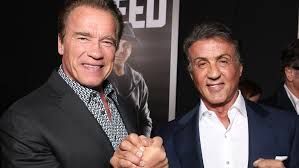 Arnold Schwarzenegger and Sylvester Stallone