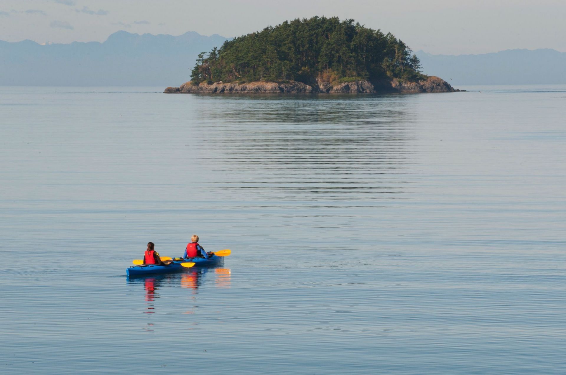 With A Paddle, Salish Sea - Source: Getty